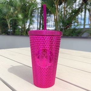 Starbucks Berry Bling Chrome Tumbler